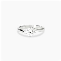 Anello Mabina Donna in Argento Diamante Lab Grown
